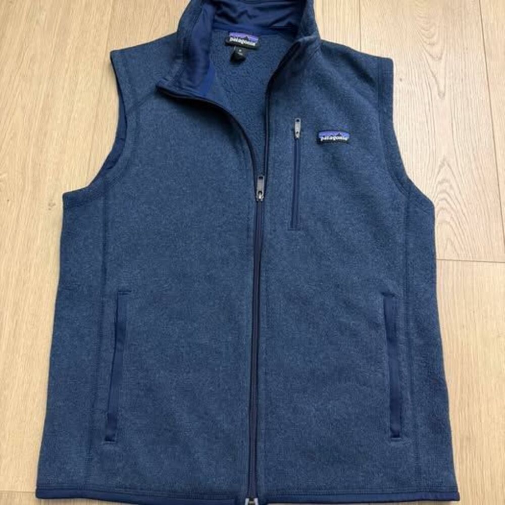 Patagonia Men’s Better Sweater Vest - Size Medium Navy Blue
